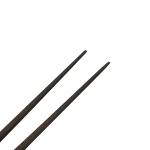 New and unused CHROME HEARTS Chopsticks Ebony Wood Silver 925 Brown Used 4a000607