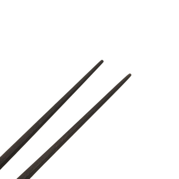 New and unused CHROME HEARTS Chopsticks Ebony Wood Silver 925 Brown Used 4a000607