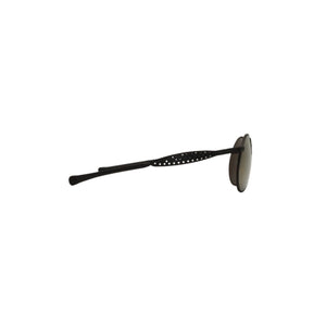 CHANEL Sunglasses Eyewear 05982 50927 Coco Mark Metal Rubber Matte Black Gold Good Condition Used 4a000491