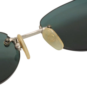 CHANEL Rimless Sunglasses Eyewear 4003 c.103/71 Size 53□19 130 Coco Mark Silver Good Condition Used 4a000518