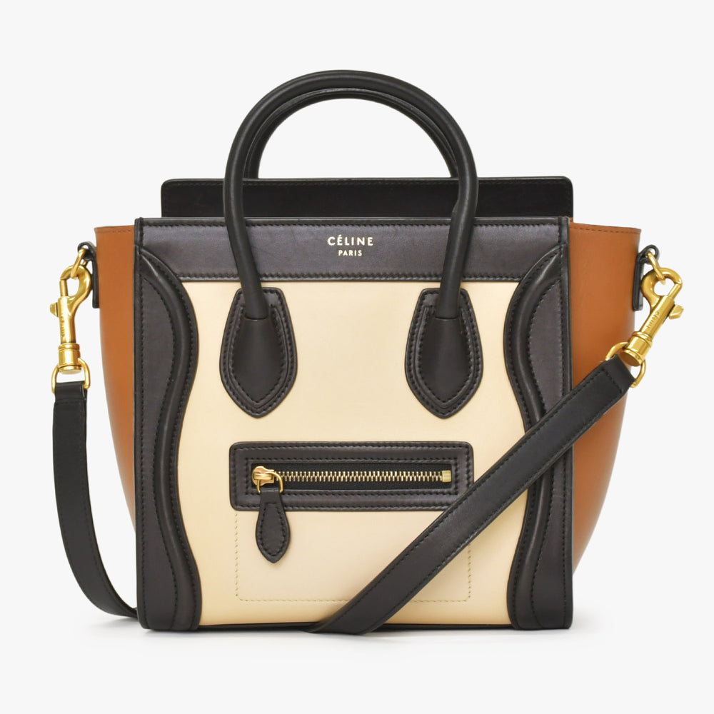 CELINE セリーヌ Hand Bag ハンドバッグ 斜め掛け Shoulder Bag ショルダーバッグ 2WAY 美品 中古 4a000493
