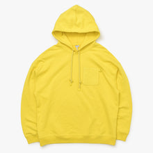画像をギャラリービューアに読み込む, LOEWE アナグラム パッチ パーカー Leather Patch レザーパッチ Hoodie イエロー 美品 中古 4a000537