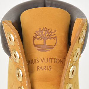 新品未使用 LOUIS VUITTON ルイヴィトン × Timberland ティンバーランド モノグラム 6インチブーツ LV-TMB-0003 サイズ8 1/2 中古 4a000566