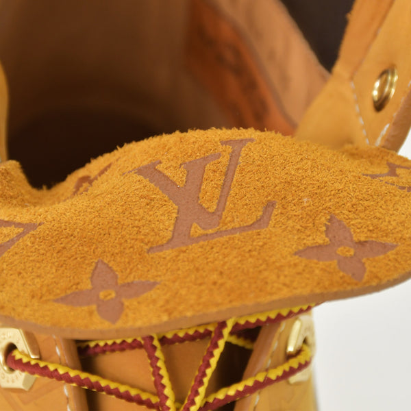 新品未使用 LOUIS VUITTON ルイヴィトン × Timberland ティンバーランド モノグラム 6インチブーツ LV-TMB-0003 サイズ8 1/2 中古 4a000566