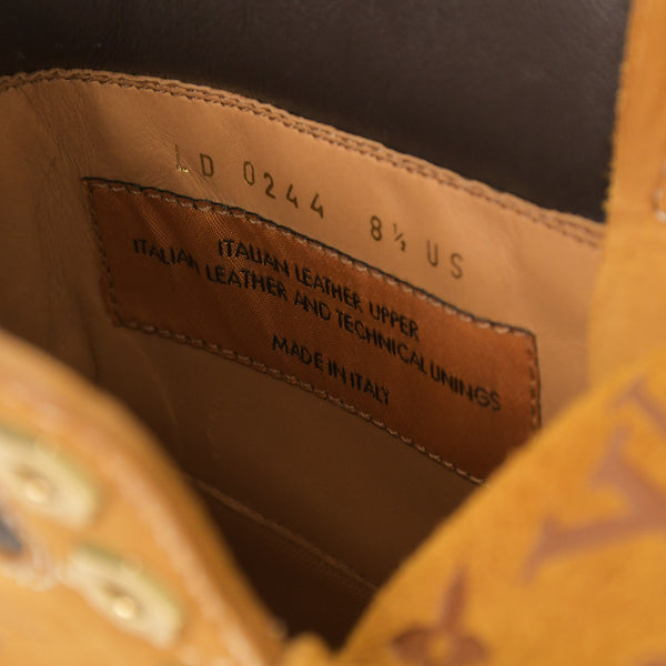新品未使用 LOUIS VUITTON ルイヴィトン × Timberland ティンバーランド モノグラム 6インチブーツ LV-TMB-0003 サイズ8 1/2 中古 4a000566