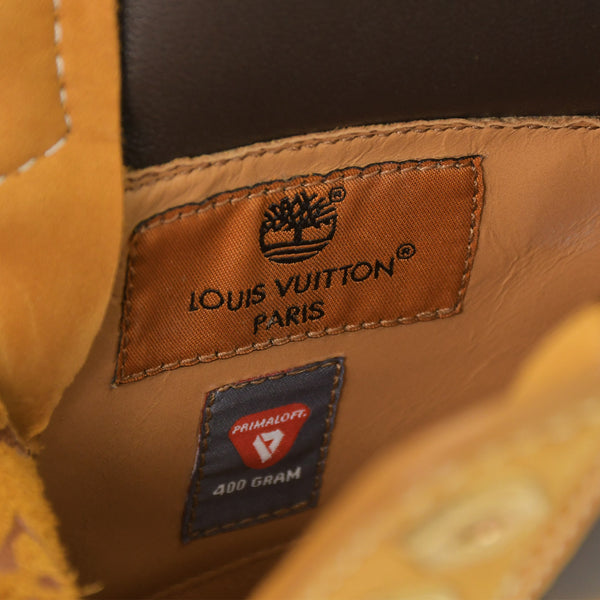 新品未使用 LOUIS VUITTON ルイヴィトン × Timberland ティンバーランド モノグラム 6インチブーツ LV-TMB-0003 サイズ8 1/2 中古 4a000566