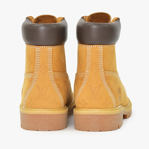 新品未使用 LOUIS VUITTON ルイヴィトン × Timberland ティンバーランド モノグラム 6インチブーツ LV-TMB-0003 サイズ8 1/2 中古 4a000566