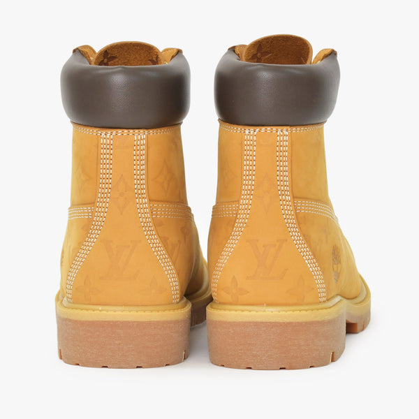 新品未使用 LOUIS VUITTON ルイヴィトン × Timberland ティンバーランド モノグラム 6インチブーツ LV-TMB-0003 サイズ8 1/2 中古 4a000566