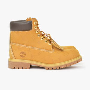 新品未使用 LOUIS VUITTON ルイヴィトン × Timberland ティンバーランド モノグラム 6インチブーツ LV-TMB-0003 サイズ8 1/2 中古 4a000566