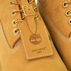 新品未使用 LOUIS VUITTON ルイヴィトン × Timberland ティンバーランド モノグラム 6インチブーツ LV-TMB-0003 サイズ8 1/2 中古 4a000566