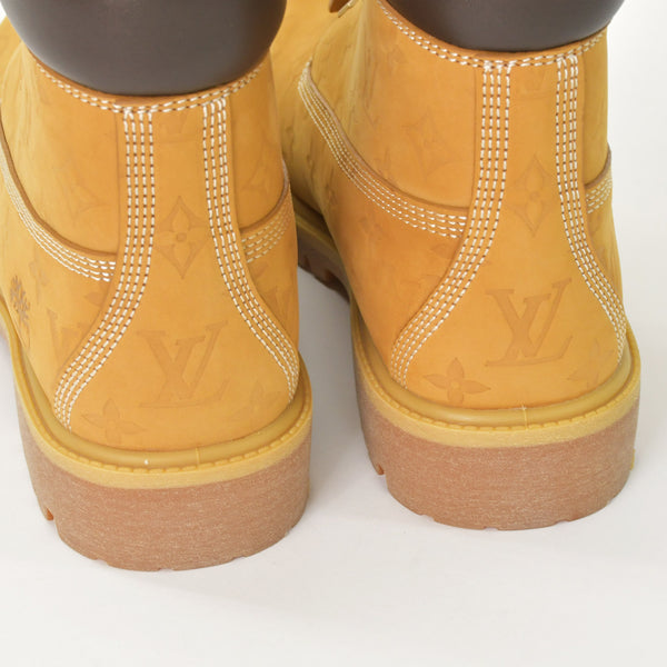 新品未使用 LOUIS VUITTON ルイヴィトン × Timberland ティンバーランド モノグラム 6インチブーツ LV-TMB-0003 サイズ8 1/2 中古 4a000566