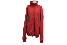 Load image into Gallery viewer, EdHardy エドハーディー スティッチデザイン ラブキルズスローリー パーカー レッド コットン サイズM 美品 中古 4b000597