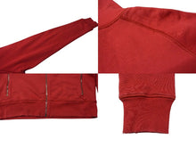 Load image into Gallery viewer, EdHardy エドハーディー スティッチデザイン ラブキルズスローリー パーカー レッド コットン サイズM 美品 中古 4b000597