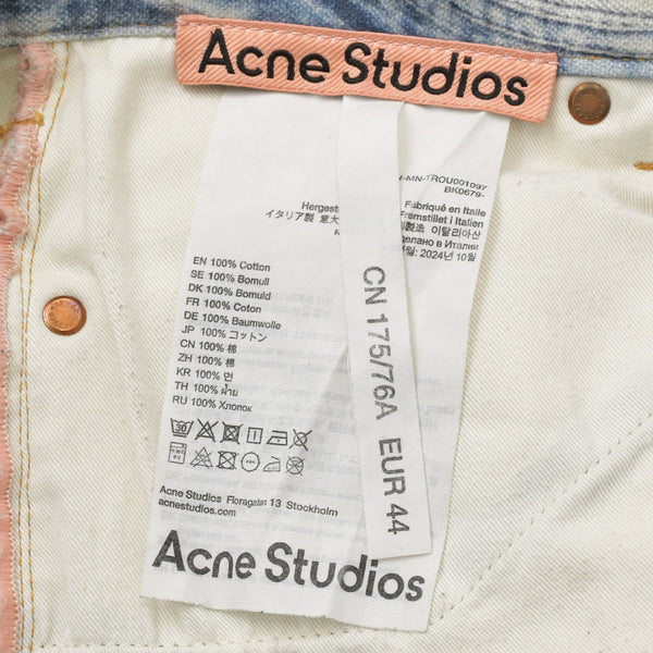 極美品 Acne Studios アクネストゥディオズ SUPER BAGGY FIT JEANS 2023 スーパーバギーフィットジーンズ BK0679 サイズ44 中古 4a000688