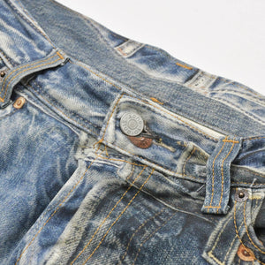 極美品 Acne Studios アクネストゥディオズ SUPER BAGGY FIT JEANS 2023 スーパーバギーフィットジーンズ BK0679 サイズ44 中古 4a000688