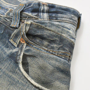 極美品 Acne Studios アクネストゥディオズ SUPER BAGGY FIT JEANS 2023 スーパーバギーフィットジーンズ BK0679 サイズ44 中古 4a000688