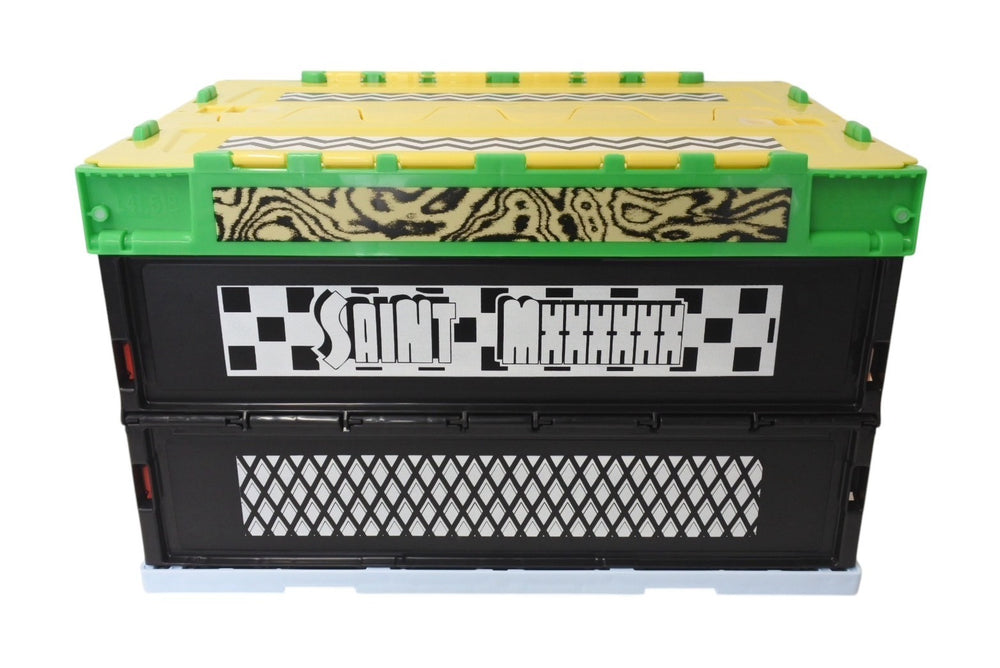 New and unused SAINT MICHAEL Saint Michael BOX/MULTI-5 Foldable storage box SM-HR8-0000-085-MULTI-5 Home goods Used 4b000709