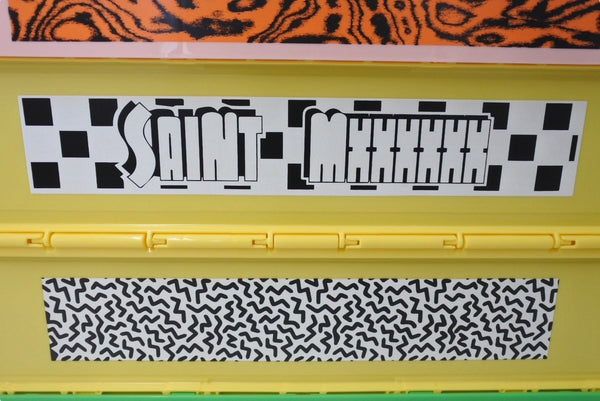 New and unused SAINT MICHAEL Saint Michael BOX/MULTI-6 Foldable storage box SM-HR8-0000-085-MULTI-6 Home goods Used 4b000710