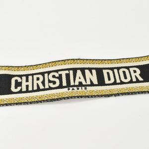 極美品 Christian Dior クリスチャンディオール サドルミニバッグ ハンドバッグ M0456CTZQ オブリーク ネイビー 中古 4a000720