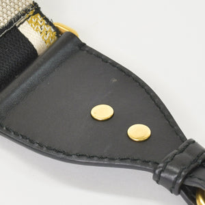 極美品 Christian Dior クリスチャンディオール サドルミニバッグ ハンドバッグ M0456CTZQ オブリーク ネイビー 中古 4a000720