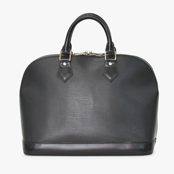 LOUIS VUITTON Alma PM Handbag M52142 Epi Leather Black Gold Hardware Good Condition Used 4a000746