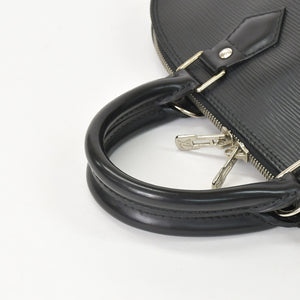 LOUIS VUITTON Alma PM Handbag M52142 Epi Leather Black Gold Hardware Good Condition Used 4a000746