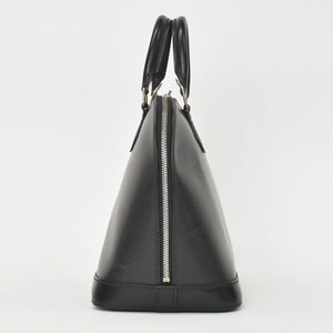 LOUIS VUITTON Alma PM Handbag M52142 Epi Leather Black Gold Hardware Good Condition Used 4a000746