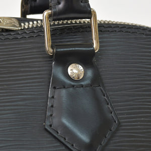 LOUIS VUITTON Alma PM Handbag M52142 Epi Leather Black Gold Hardware Good Condition Used 4a000746