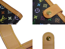 画像をギャラリービューアに読み込む, LOUIS VUITTON ルイヴィトン 手帳カバー システム手帳 アジェンダPM R20895 モノグラムマルチカラー ノワール 美品 中古 4b000763