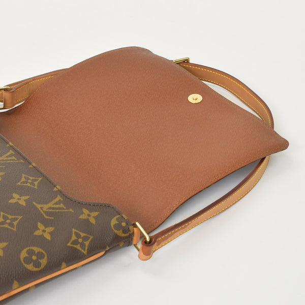 Very good condition LOUIS VUITTON Musette Tango shoulder bag M51257 Monogram Brown Used 4a000784