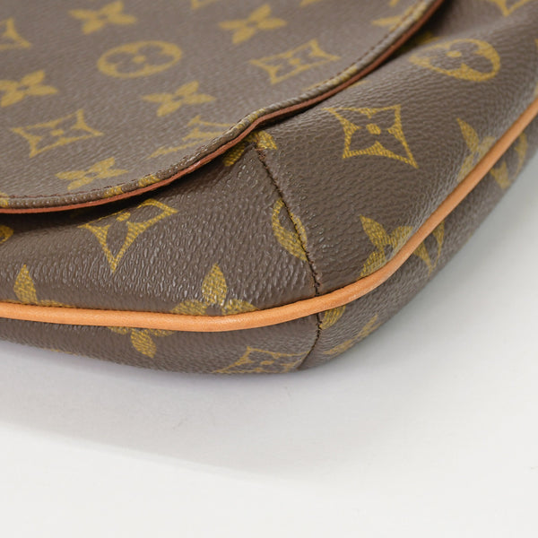 Very good condition LOUIS VUITTON Musette Tango shoulder bag M51257 Monogram Brown Used 4a000784