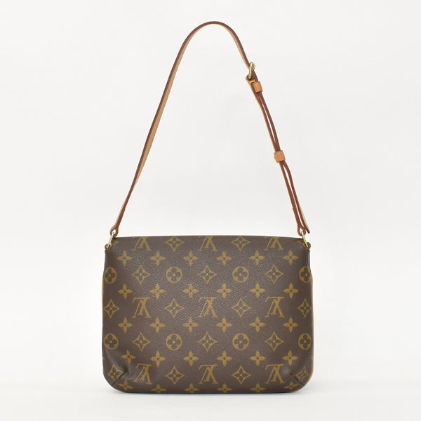 Very good condition LOUIS VUITTON Musette Tango shoulder bag M51257 Monogram Brown Used 4a000784