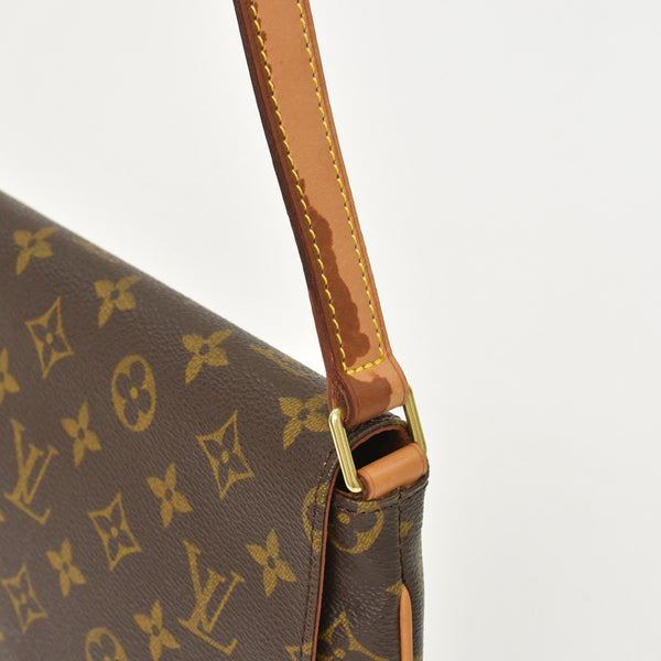 Very good condition LOUIS VUITTON Musette Tango shoulder bag M51257 Monogram Brown Used 4a000784