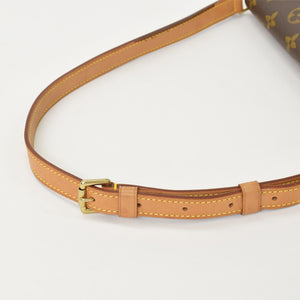 Very good condition LOUIS VUITTON Musette Tango shoulder bag M51257 Monogram Brown Used 4a000784