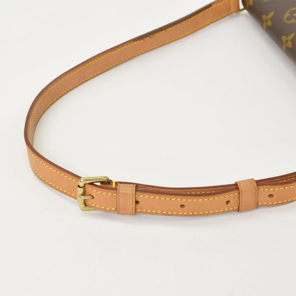 Very good condition LOUIS VUITTON Musette Tango shoulder bag M51257 Monogram Brown Used 4a000784