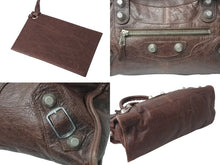 画像をギャラリービューアに読み込む, BALENCIAGA バレンシアガ ザ ジャイアント パートタイム ショルダーバッグ ハンドバッグ 2WAY 173082 ブラウン レザー 良品 中古 4b000807