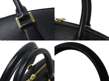 Load image into Gallery viewer, LOUIS VUITTON ルイヴィトン エピ ジャスミン ハンドバッグ M52782 ノワール ブラック エピレザー 美品 中古 4b000818