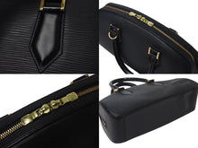 Load image into Gallery viewer, LOUIS VUITTON ルイヴィトン エピ ジャスミン ハンドバッグ M52782 ノワール ブラック エピレザー 美品 中古 4b000818