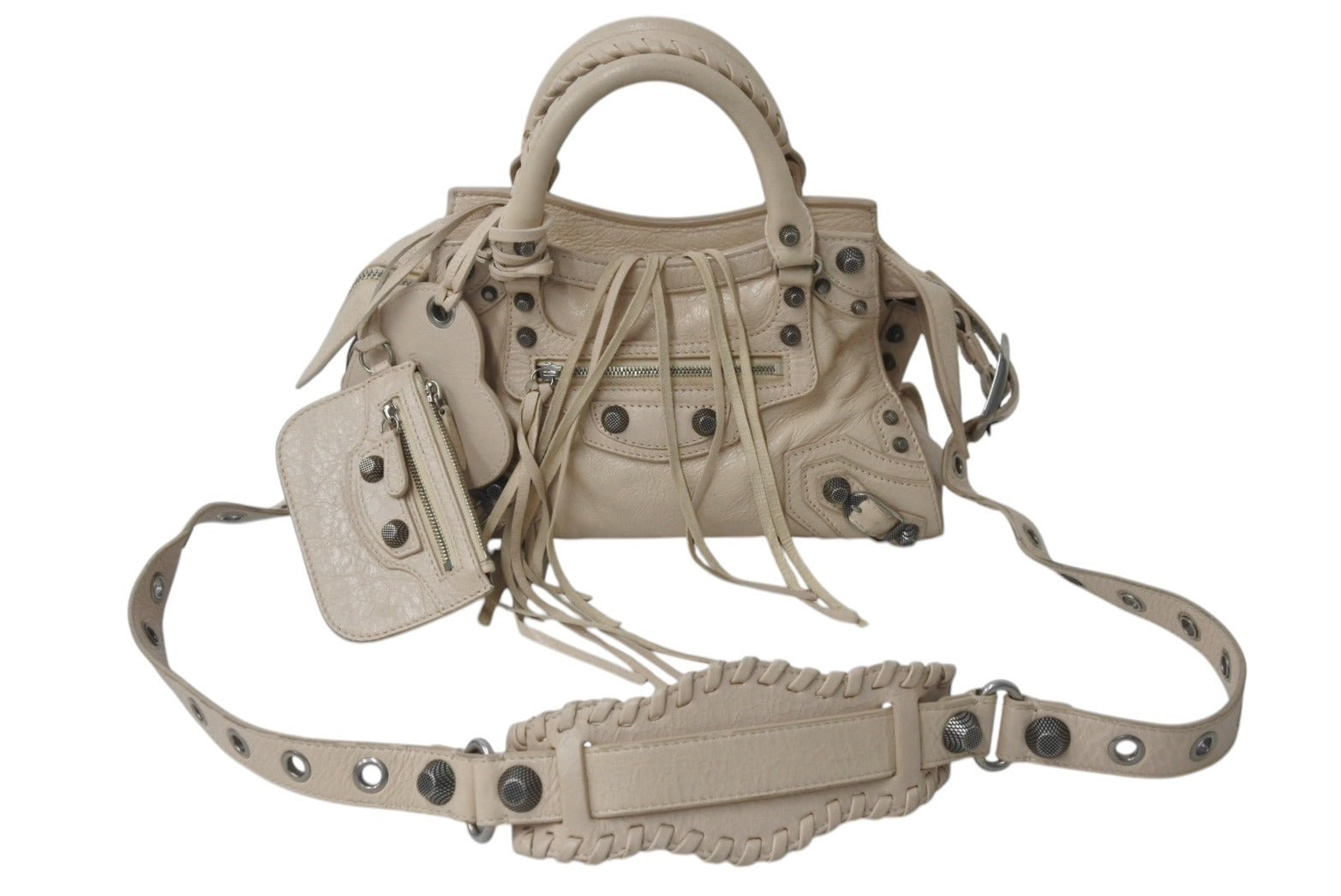 極美品 BALENCIAGA バレンシアガ ショルダーバッグ NEO CAGOLE XS