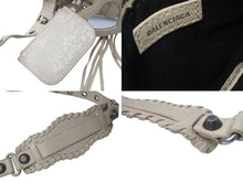 画像をギャラリービューアに読み込む, 極美品 BALENCIAGA バレンシアガ ショルダーバッグ NEO CAGOLE XS ネオカゴール XS 700940 ベージュ シルバー金具 中古 4b000819