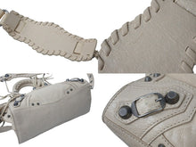 画像をギャラリービューアに読み込む, 極美品 BALENCIAGA バレンシアガ ショルダーバッグ NEO CAGOLE XS ネオカゴール XS 700940 ベージュ シルバー金具 中古 4b000819