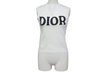 画像をギャラリービューアに読み込む, 極美品 ChristianDior クリスチャンディオール タンクトップ 1P18151020 サイズM ナンバリングプリント ホワイト 中古 4b000830