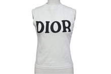 画像をギャラリービューアに読み込む, 極美品 ChristianDior クリスチャンディオール タンクトップ 1P18151020 サイズM ナンバリングプリント ホワイト 中古 4b000830