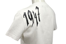 画像をギャラリービューアに読み込む, 新品同様 Christian Dior クリスチャンディオール 半袖Ｔシャツ 2E12155022 サイズ40 1947 プリント ホワイト 中古 4b000832