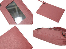 画像をギャラリービューアに読み込む, BALENCIAGA バレンシアガ ザ ファースト 2WAY ハンドバッグ ワンショルダー ピンク レザー 103208 良品 中古 4b000834