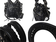 画像をギャラリービューアに読み込む, 極美品 BALENCIAGA バレンシアガ ルカゴールXS ハンドバッグ ショルダーバッグ 2WAY 702432 レザー ブラック 中古 4b000835