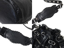 画像をギャラリービューアに読み込む, 極美品 BALENCIAGA バレンシアガ ルカゴールXS ハンドバッグ ショルダーバッグ 2WAY 702432 レザー ブラック 中古 4b000835