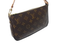 画像をギャラリービューアに読み込む, 極美品 LOUIS VUITTON ルイヴィトン ポシェット アクセソワール アクセサリーポーチ M51980 モノグラム PVC レザー 中古 4b000841