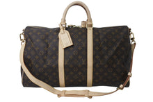 画像をギャラリービューアに読み込む, 極美品 LOUIS VUITTON ルイヴィトン キーポルバンドリエール50 モノグラムキャンバス M41416 ボストンバッグ 中古 4b000846