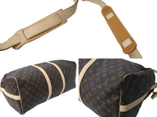 画像をギャラリービューアに読み込む, 極美品 LOUIS VUITTON ルイヴィトン キーポルバンドリエール50 モノグラムキャンバス M41416 ボストンバッグ 中古 4b000846